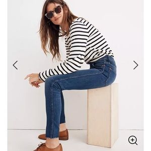 high rise skinny madewell jeans